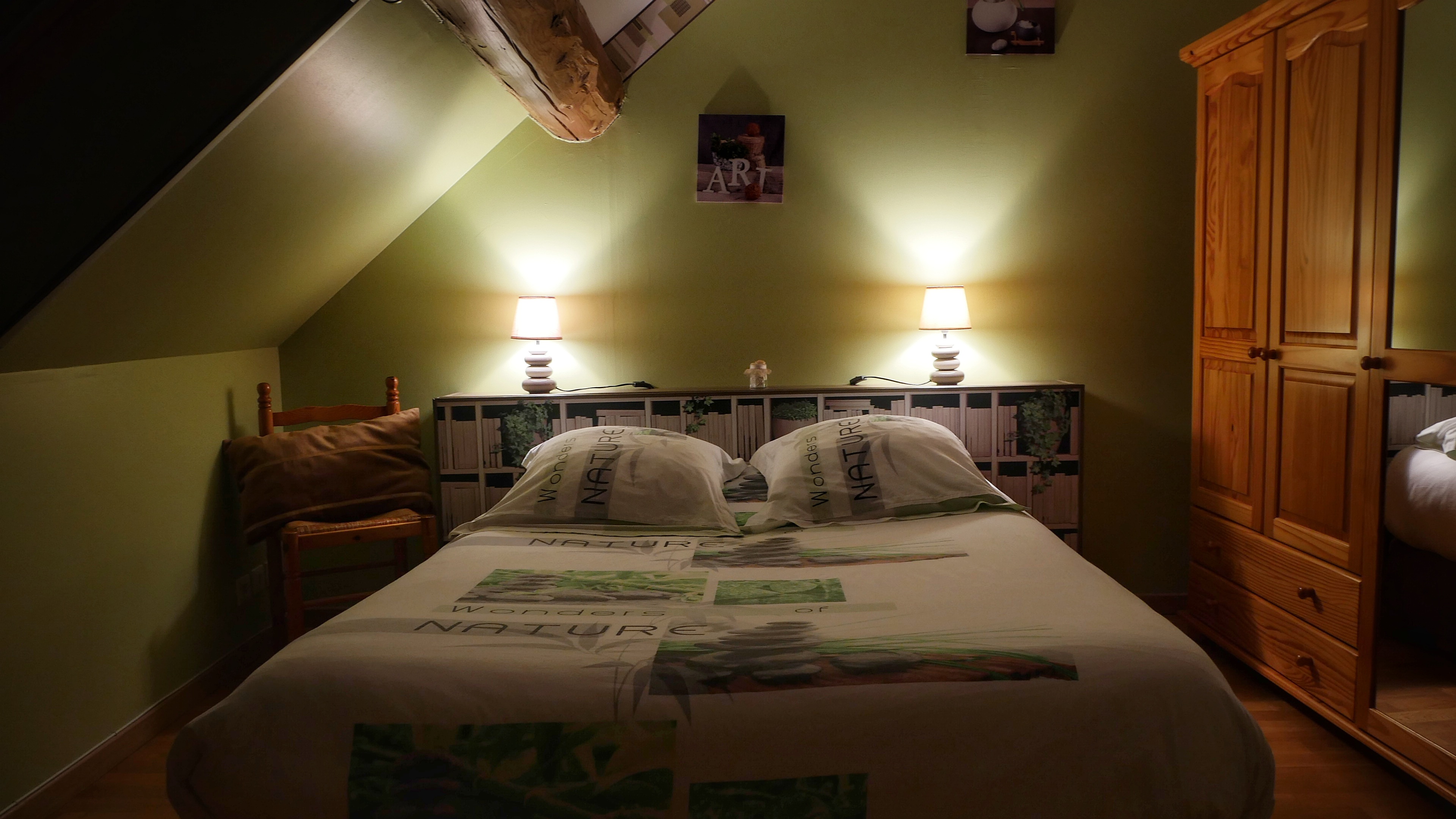 Chambre gîte La Coquelourde, Trouhaut, Bourgogne